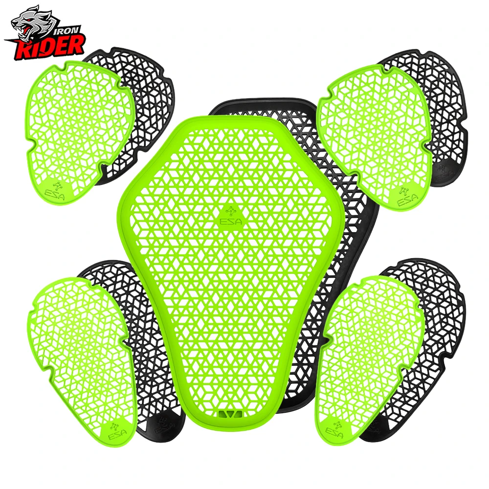 CE Motorcycle Protector Motorcycle Protection Gear Off-road Race Safety Insertion Armor Back Protector Shoulder And Elbow Pads