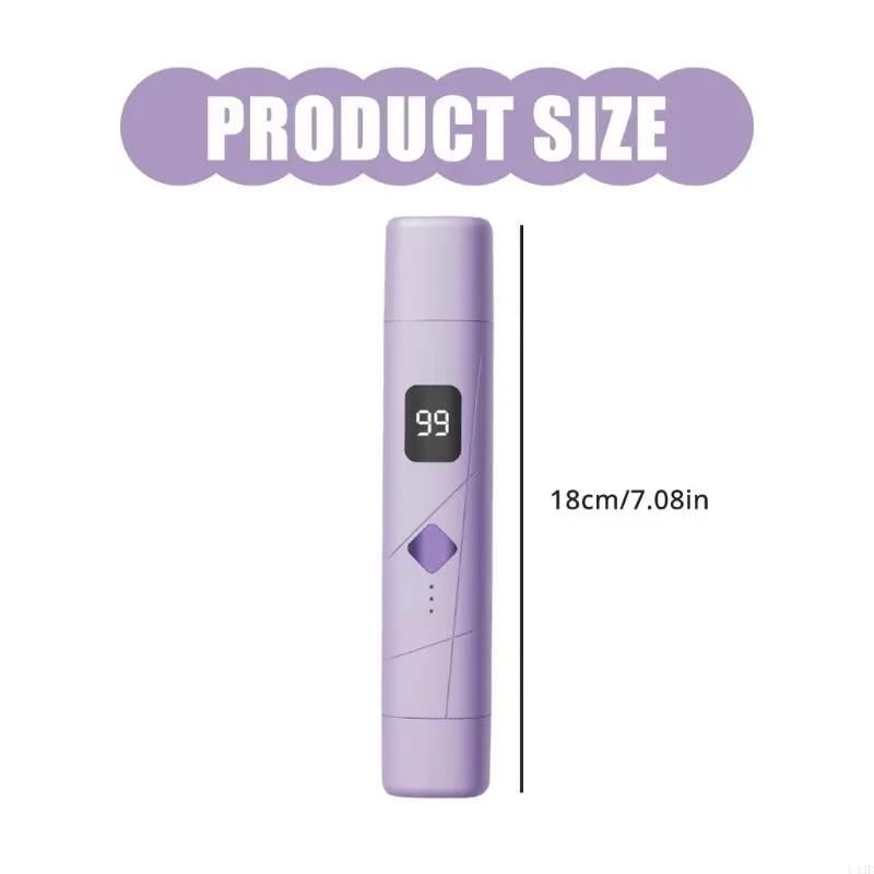 L43F Portable Double Head Shaver Hair Removal Tool Suitable for Women Precise Grooming Solution for Legs Face and Line