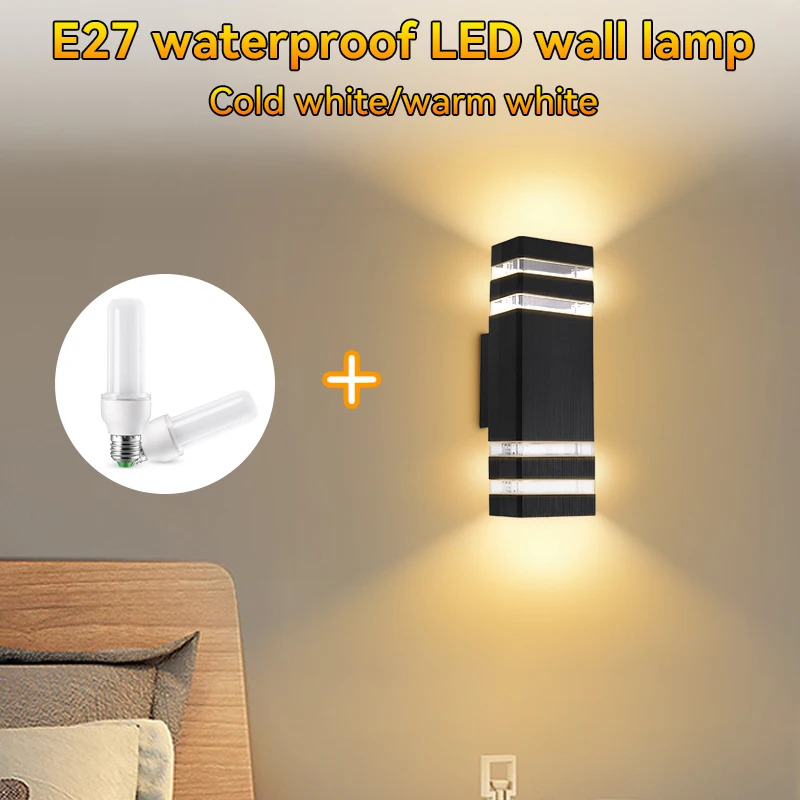 

Indoor Decor Wall Light LED Waterproof Room Decor Light Fixture Bedroom Stair Bedhead Home Led Sconces Doorway Garage Wall Lamp