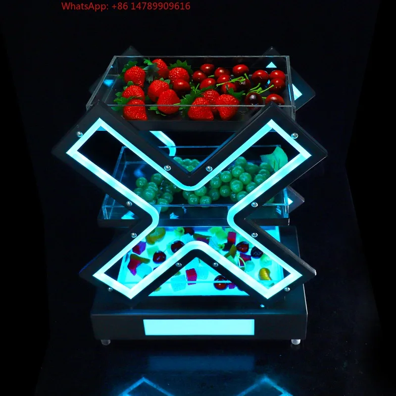 

Premium Custom LED Liquor Display StandHot Selling Factory Wholesale VIP Service Custom Rack Display Rack Bottle DemonstratorCom