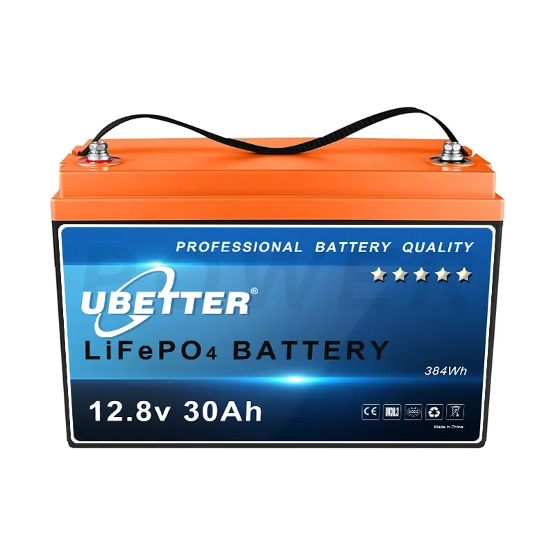 Manufacturer Solar battery lifepo4 12v 30ah battery for solar street light prismatic cell li-ion battery Rechargeable