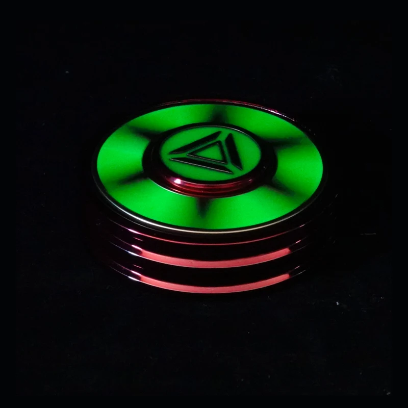 Fidget Spinner Heart Fingertip Top Anti Stress Metal Hand Spinner Toy Fidget Toys EDC For Adults Kids Gifts