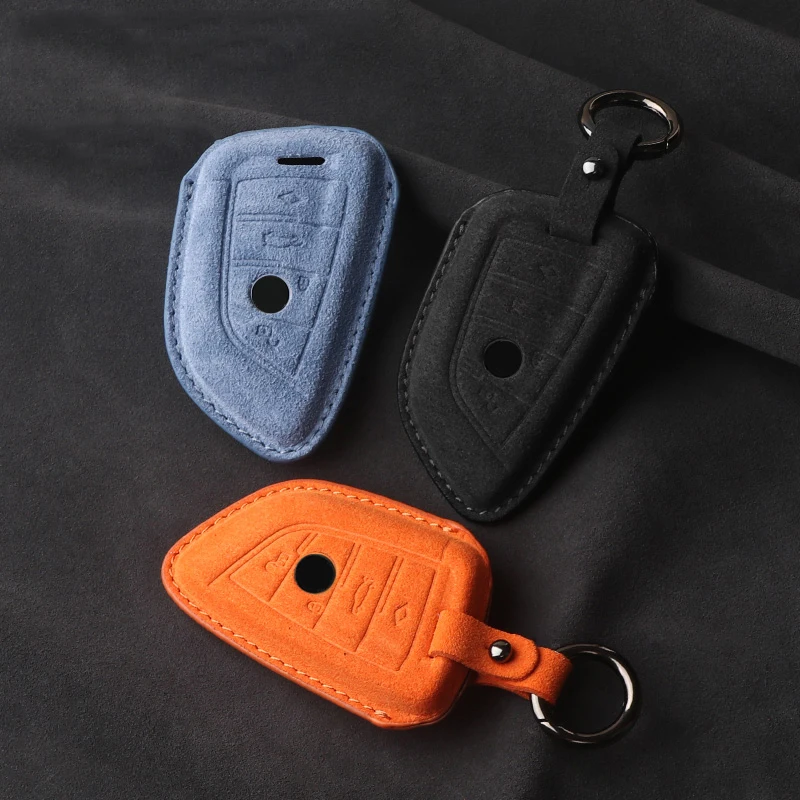 

For BMW X1 X3 X5 X6 Series 1 2 5 7 8 F15 F16 E53 E70 E39 F10 F30 G30 G20 G11 Car Key Case Cover Protector Shell Fob Accessories