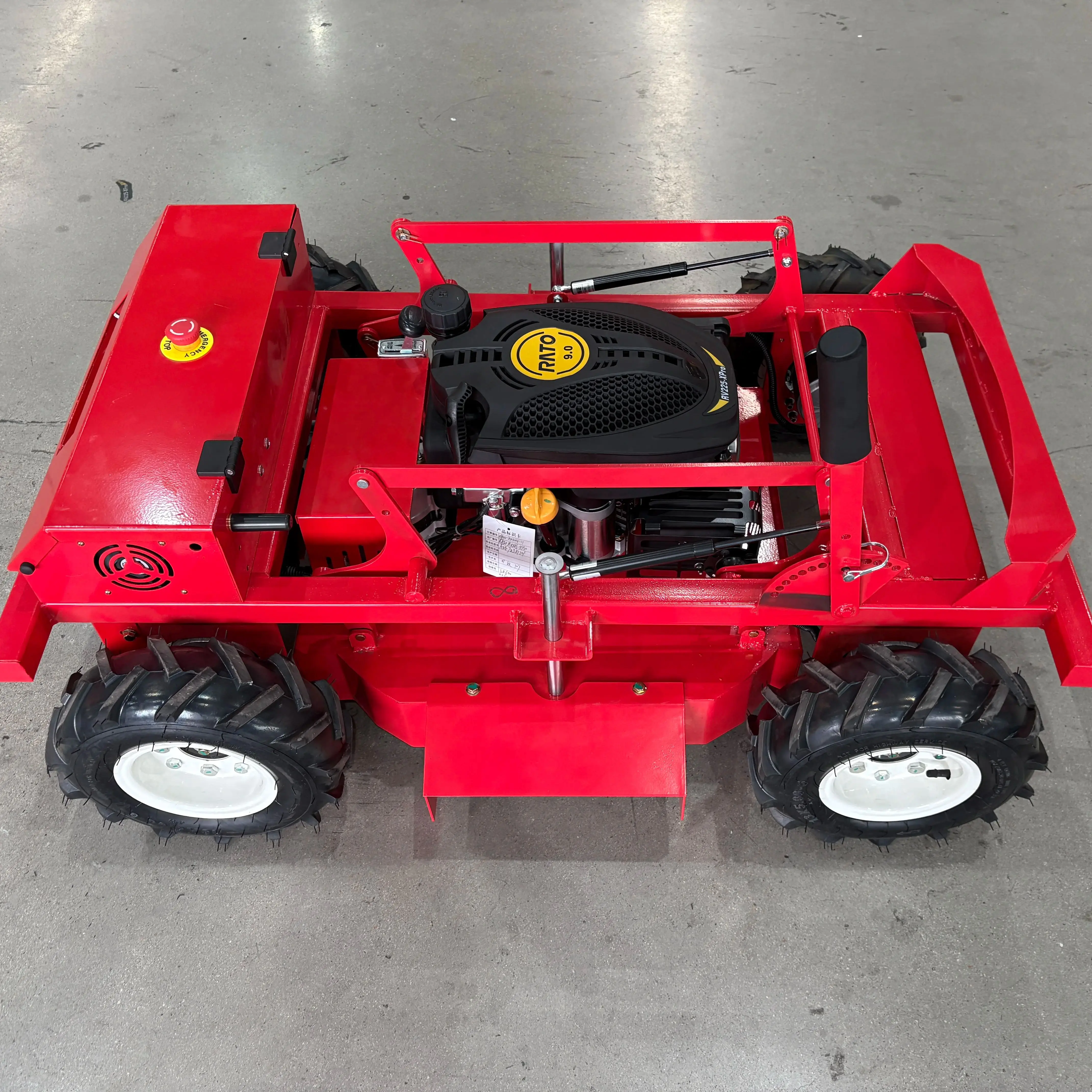 

Изготовленная на заказ колесная газонокосилка с широким вырезом, сельскохозяйственная, полностью автоматический триммер, бытовой сад, мультисценарная применима