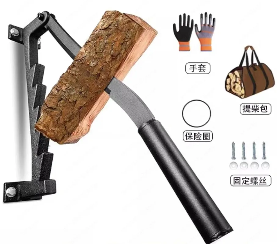 

Настенный ручной разделитель дров для кемпинга и дома, диспенсер для дров