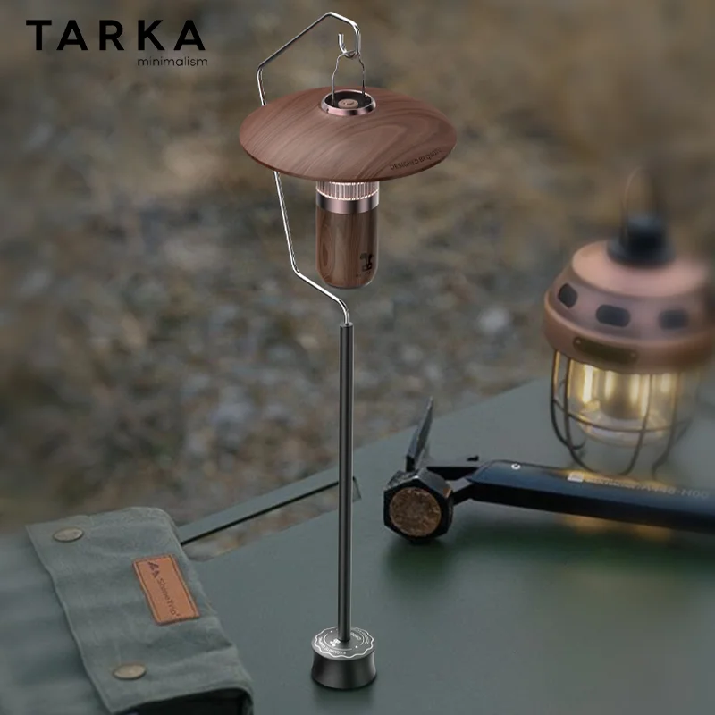 Nuevo soporte para linterna de Camping, perchas de luz con Base magnética, soporte de luz de escritorio desmontable ultraligero, accesorios de mesa IGT
