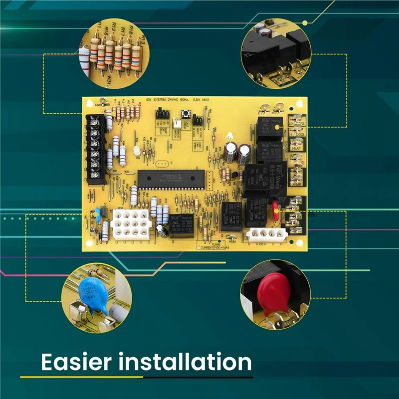 S1-33103010000 Furnace Control Board Compatible With 031-01267-001A Integrated Furnace Control Board For 50A56-956/242