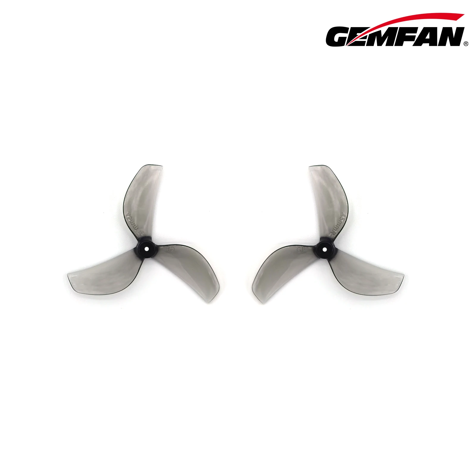 Gemfan – 4 paires d'hélices PC à 3 lames, 45mm, 1mm 1.5mm, pour Drones RC FPV Freestyle de course 1.8 pouces, pièces de bricolage