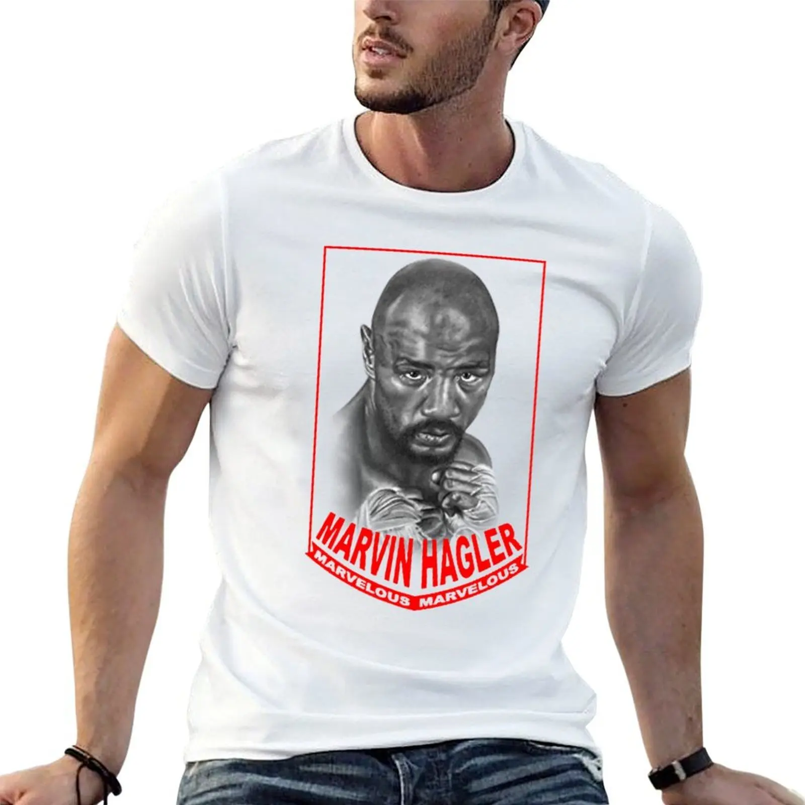 

Marvin Hagler T-Shirt t shirt for man man graphic t shirt anime tshirt T-Shirt