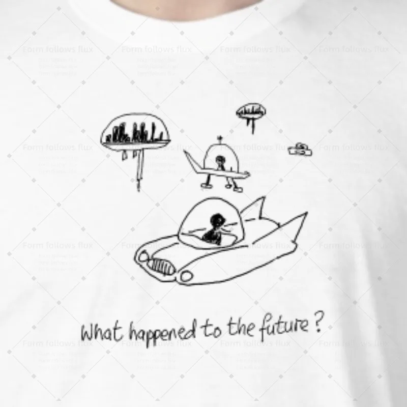 

2026 men T-Shirt Hoodie What happened to the future SciFi Hand Drawn Comic style Unisex S-6XL Plus Size Friendly