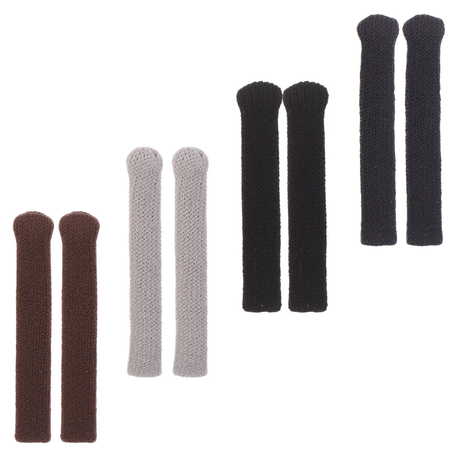 

4 Pairs Glasses Temple Sleeves Soft Non-Slip Eyewear Ear Stabilizer For Sunglasses Adults Travel Work Protective Comfortable Fit