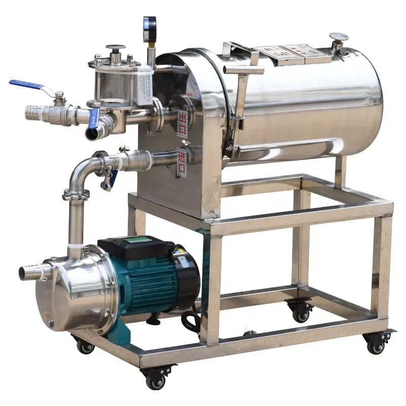 Diatomaceous earth filter Machine for Wine with Filter Pump