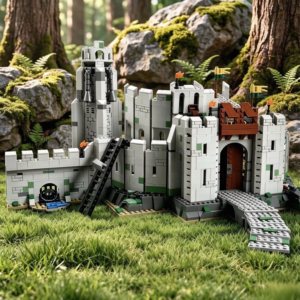 medieval-castle-fortress-diy-assembly-model-vintage-european-desktop-ornament-collectible-decor-for-hobby-enthusiasts