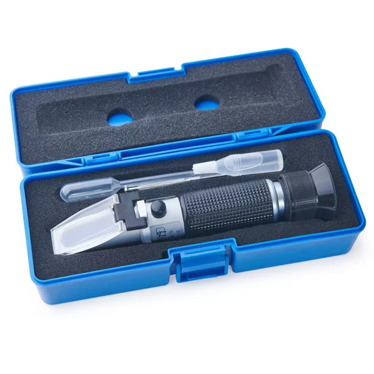 Veidt Weighing INESA WZS Brix 0.0-50.0% Sugar Content Meter Detector Tester Digital Brix Refractometer for Fruit Juice Drinks