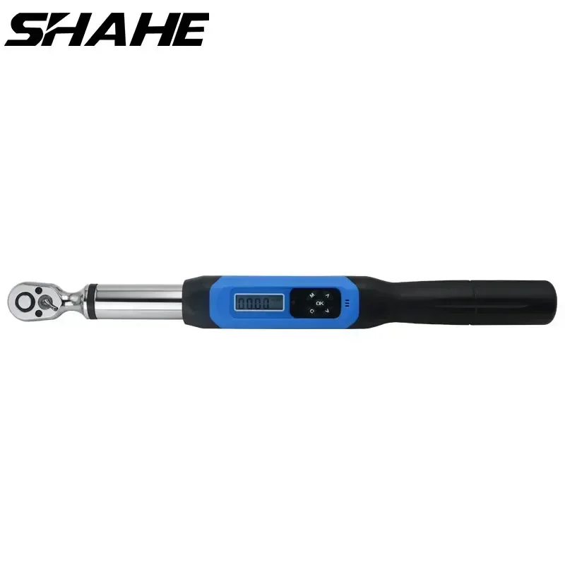 

Shahe 3/4" Torque Wrench Adjustable Wrench Bidirectional Ratchet Head Torque Wrench Digital Hand Tools AWJ-500/AWJ-850