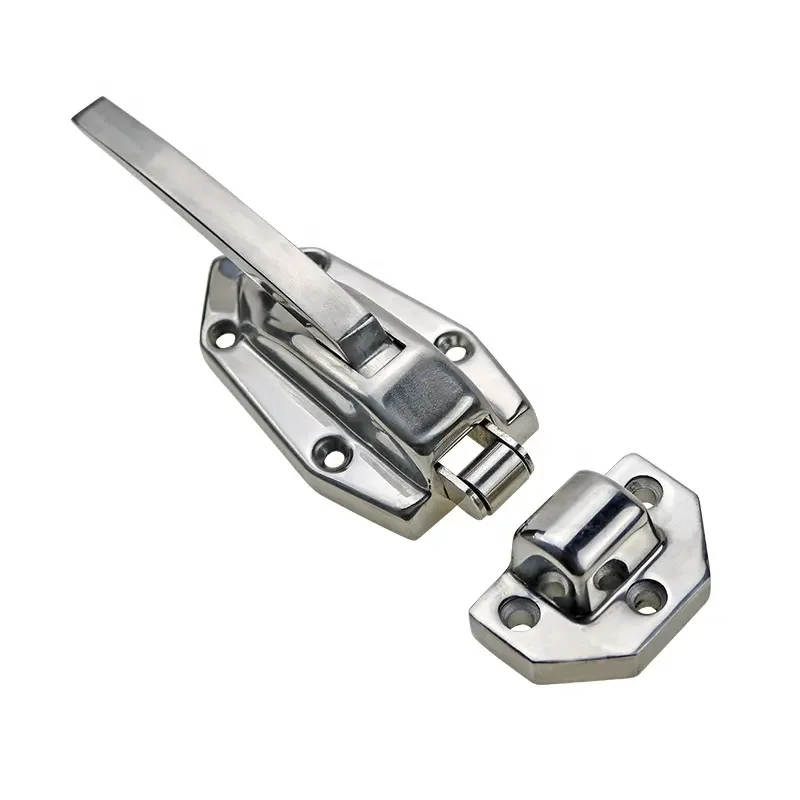 

304 Stainless Steel Heavy Door Handle Lock Freezer Special For Heavy-Duty Equipment Handle Steam Oven Cabinets