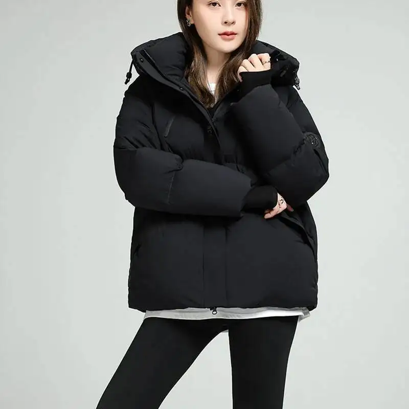 

Модное утолщенное пальто Parker 2026, новинка зимы 90, утка, высококачественное пальто, теплая женская пуховая куртка с капюшоном