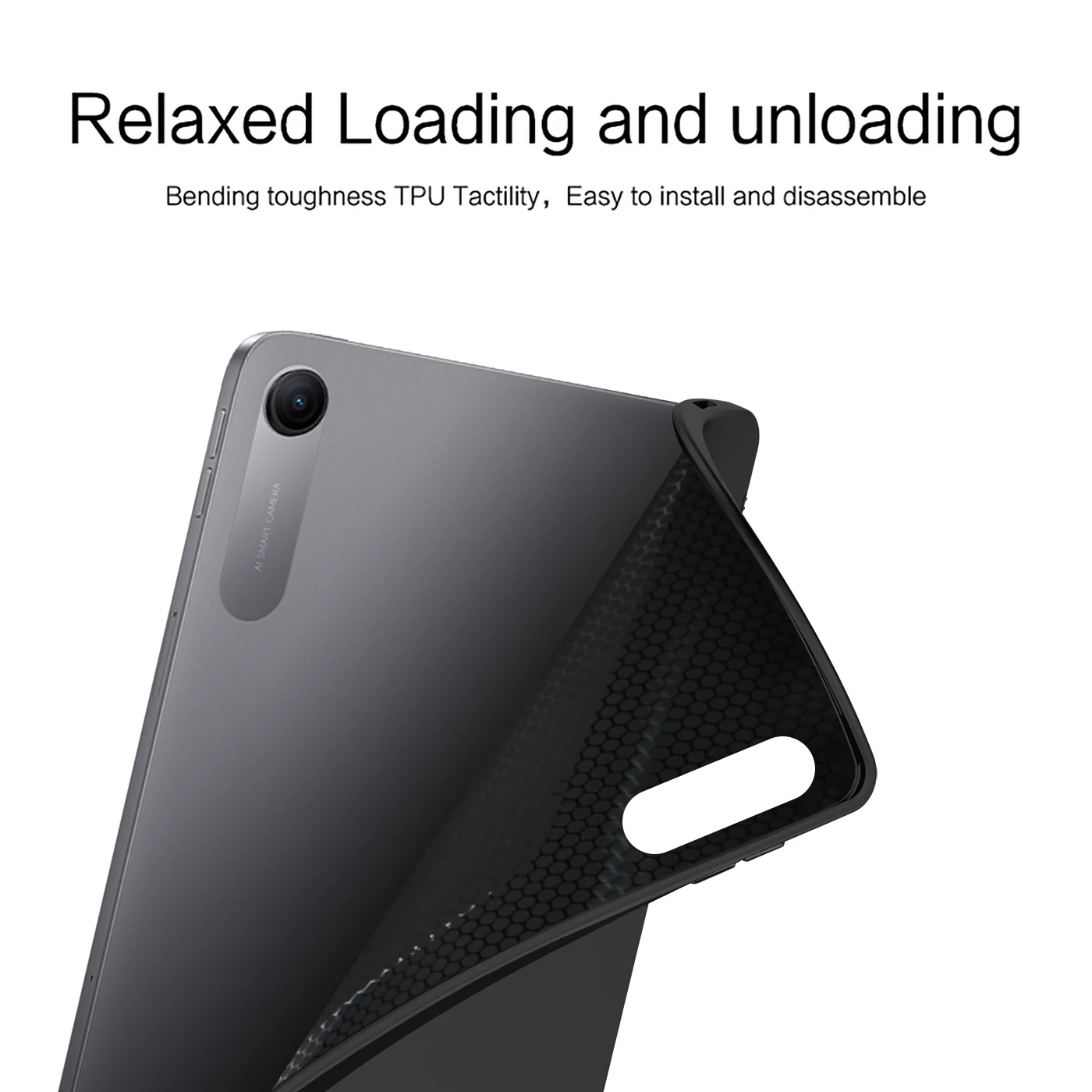 AJIUYU Soft Case For Xiaomi Redmi Pad 2 SE 2026 Silicone TPU Shell for Redmi Pad 2 SE 9.7 Inch Tablet Protective Cover Skin Case