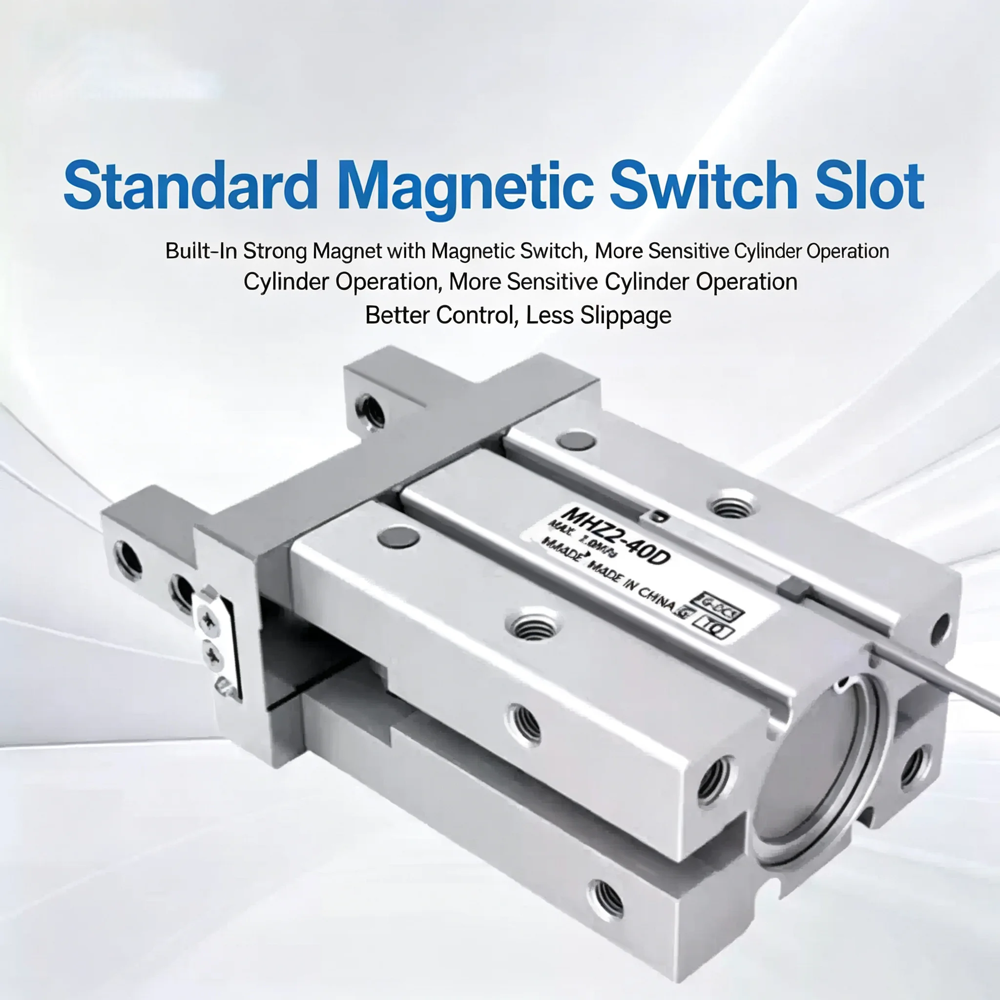 10C Parallel Air Gripper  Type Pneumatic Cylinder Double or Single Acting Gripper MHZ2 10D 16D 20D 25D 32D 40D MHZ2 10S MHZ2