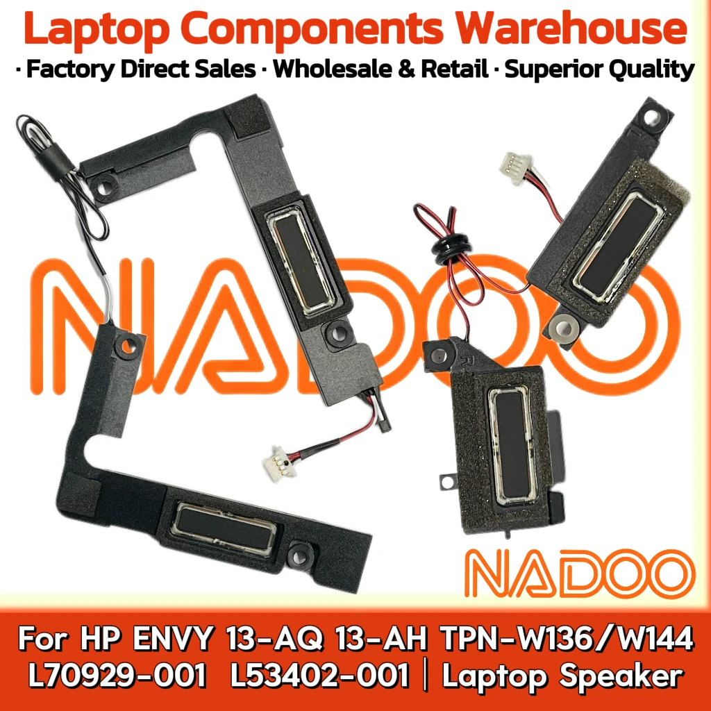 

New Original Laptop Notebook Audio Speaker For HP ENVY 13-AQ 13-AH TPN-W136/W144 L70929-001 L53402-001 Built in horn audio