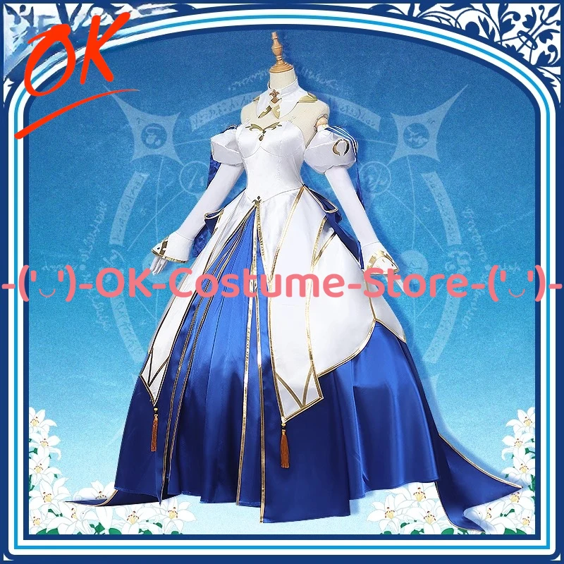 [Tamaño personalizado] disfraz de Cosplay Arcueid Brunestud de Fate Grand Order, vestido de princesa, traje de personaje del juego, uniforme de fiesta de Carnaval