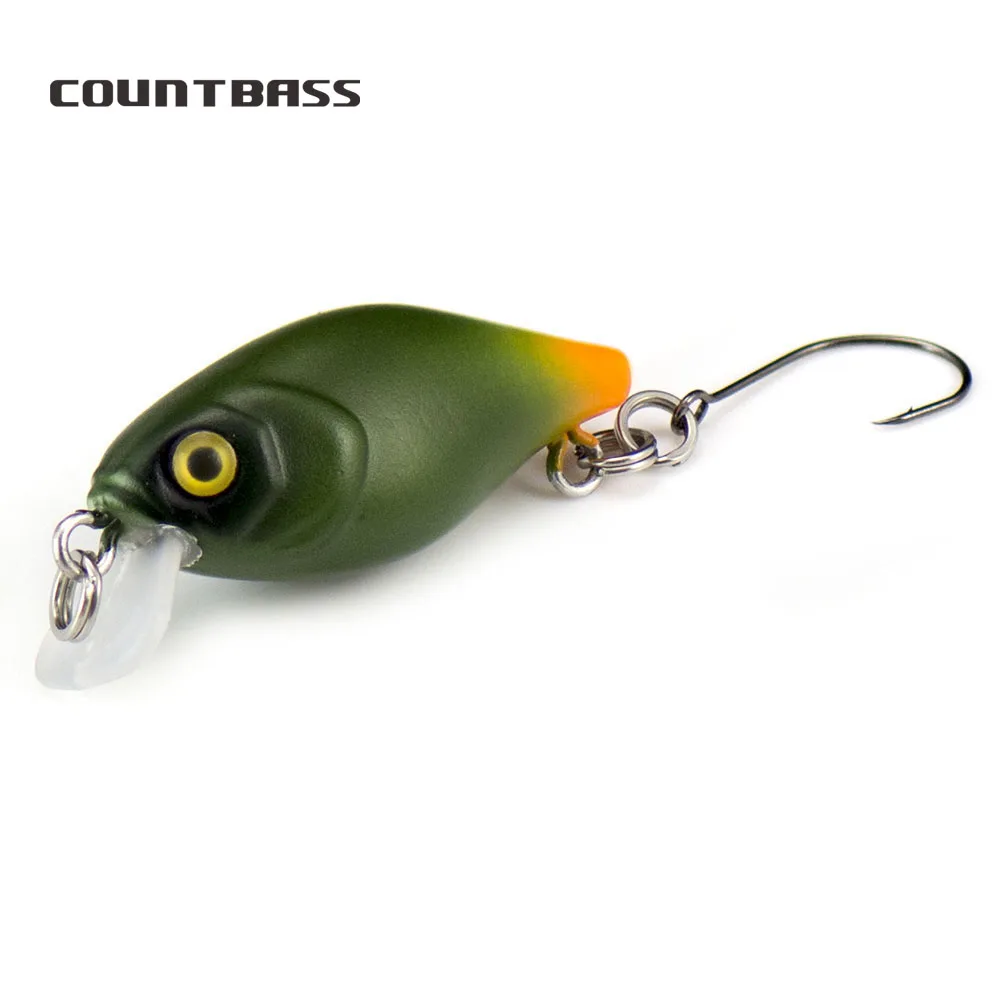 Crank Bait Plastic Hard Lures 30mm 1-3/16