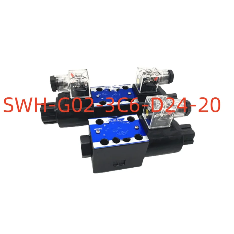 New Original Genuine Solenoid Valve  SWH-G02-3C6-D24-20  SWH-G02-3C6-A2-20  SWH-G03-C8S-20 220V  SWH-G03-C2-D24-20  MRV-02P