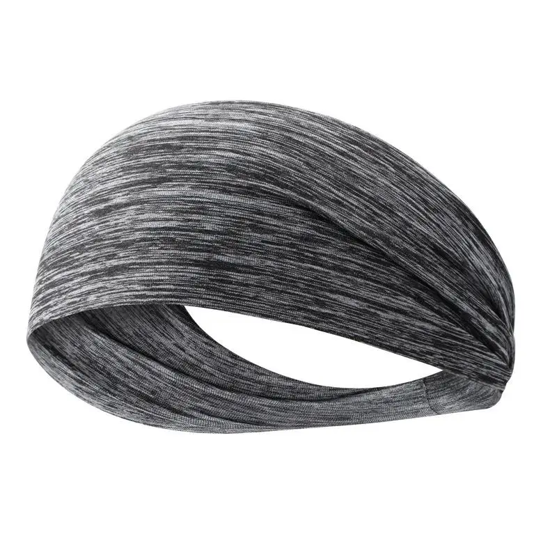 Elastic Sports Headbands Sweat Absorption Headdress Quick Dry Workout Headband Anti-slip Breathable Sweatbands for Yoga Running 썸네일 14