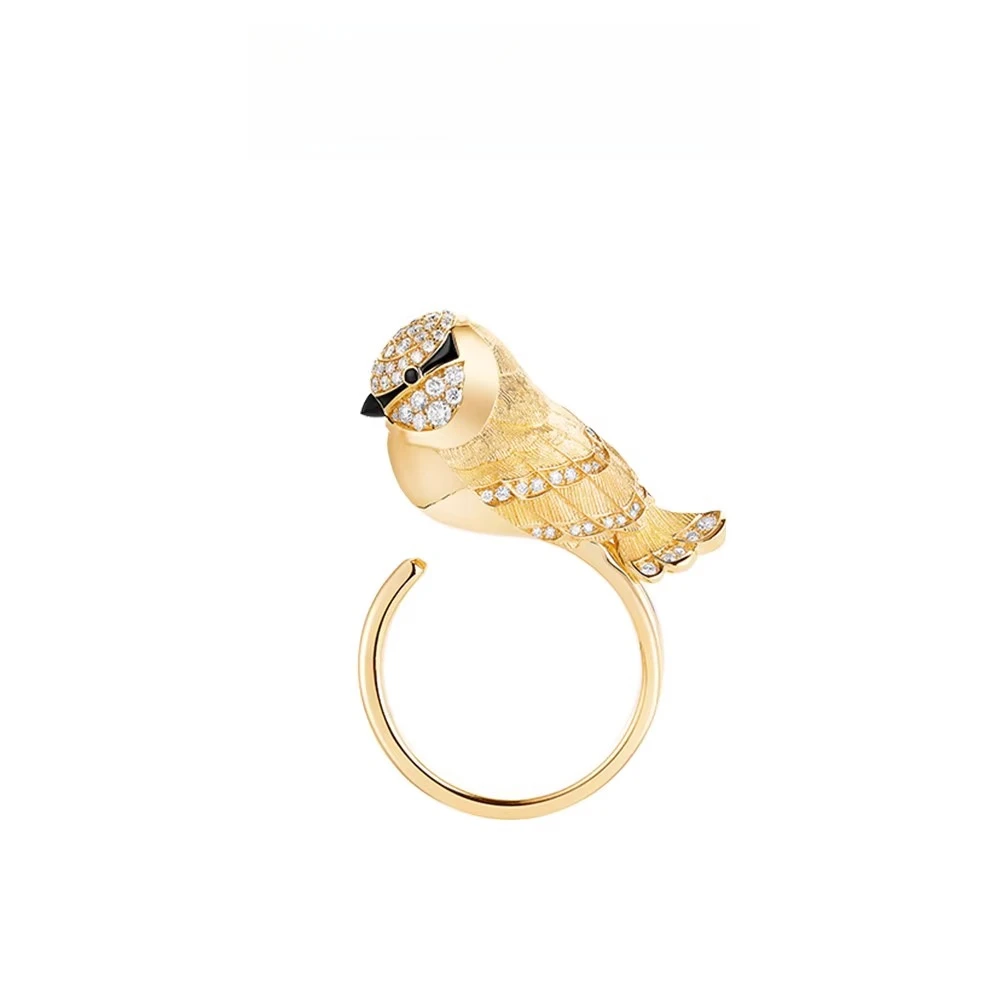 

【Gift】Baoshijiayou series niche design style phoenix ring