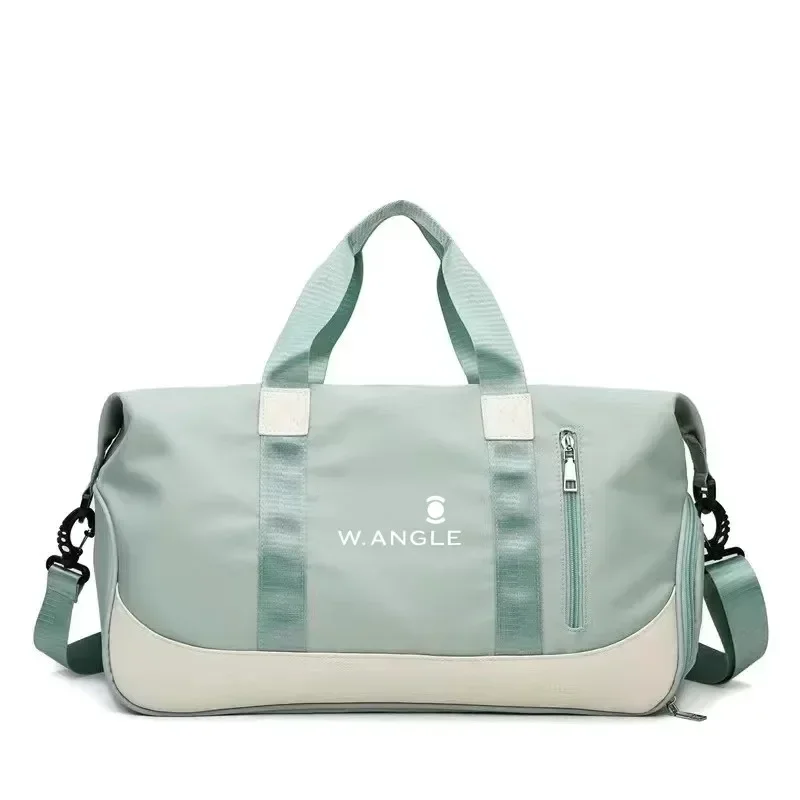 Bolsa casual de golfe feminina com ombro, bolsa esportiva estilo casal, bolsa de fitness, separação seca e úmida, moda coreana, novo, 2024