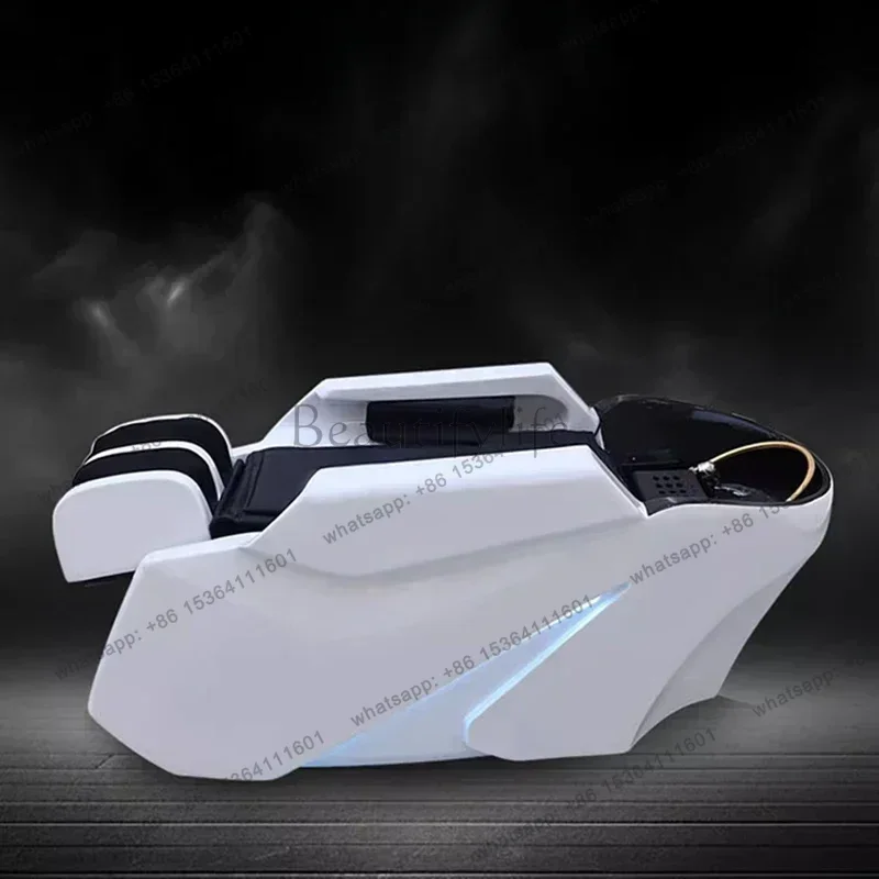 LSWater Cycle Smart Electric Massage Shampoo Chairs Barber Shop Hair Salon Shampoo Chairs Comfort Salon Furniture Silla Spa FYSB
