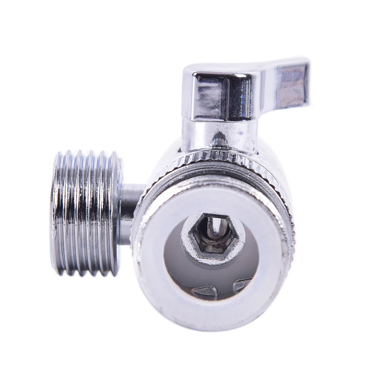 Brass 3-way Diverter Valve Faucet Connector Adapter Three Head Function Switch Water Faucet Extension Of Washbasin Basin