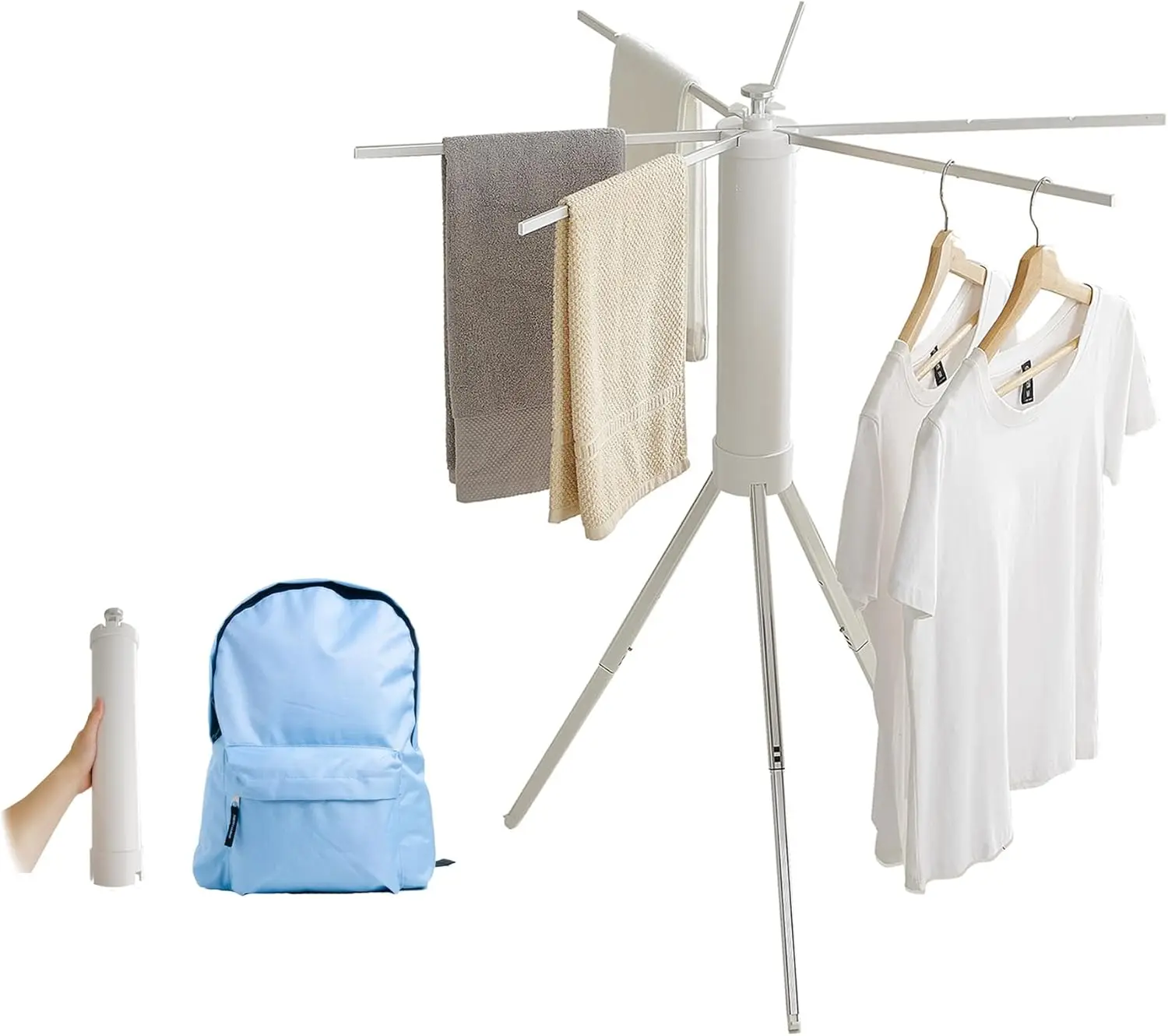 

Clothes Drying Rack Laundry Drying Rack Wall Mount for Bathroom Retractable and Foldable Clothes Hanging Rack for Indoor Space S