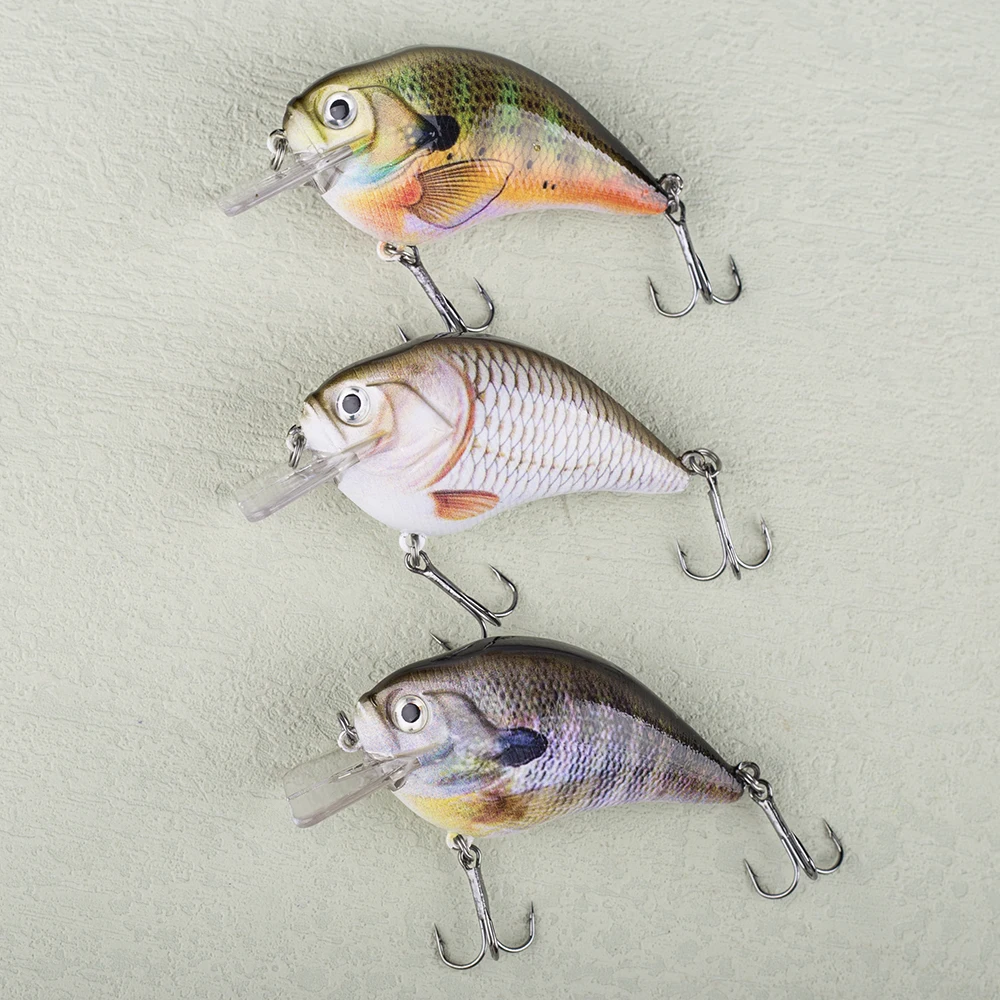 Magnisher Square Bill Crankbait 7.5cm 15.5g Floating Hard Bait Wobblers Fishing Lures Crank Artificial Bait Fishing Tackle