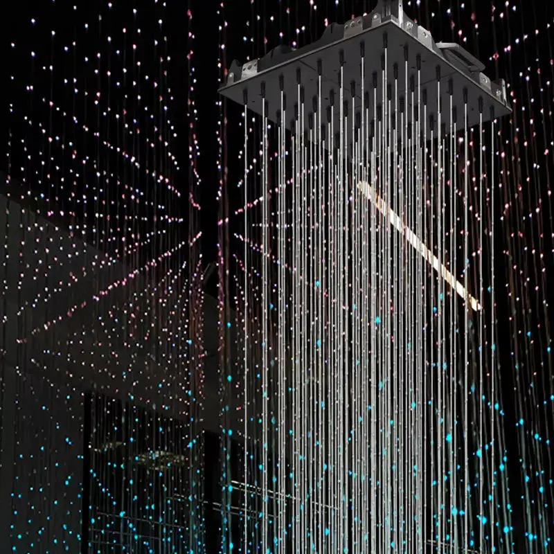 

3D LED-матрица RGB с DMX-управлением; шаг пикселя 6,25 см; 8 строк * 8 строк = 50 см * 50 см на кабинет; 3 м/4 м/5 м