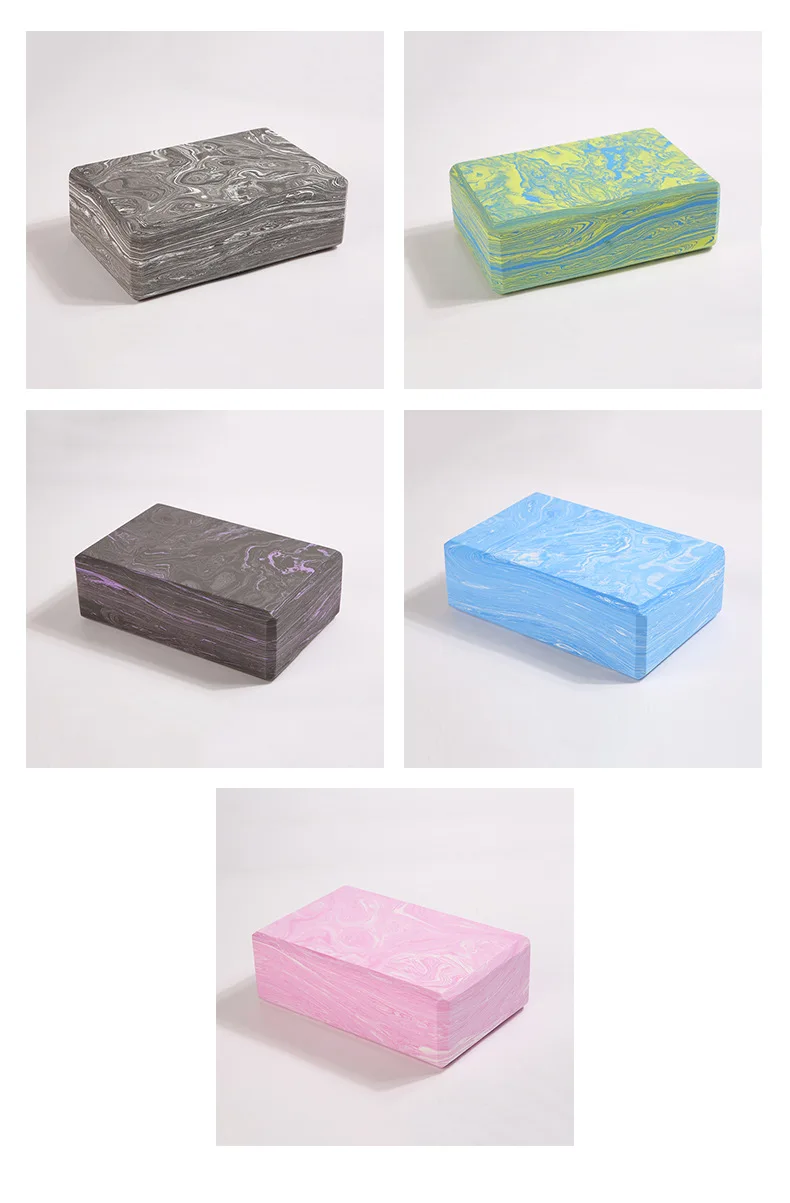 Description Picture 6 of itemYoga Blocks EVA Material Camouflage Yogas Block High Density Brick Pilates Training Exercise AIDS Products Fitness Dance Bricks
