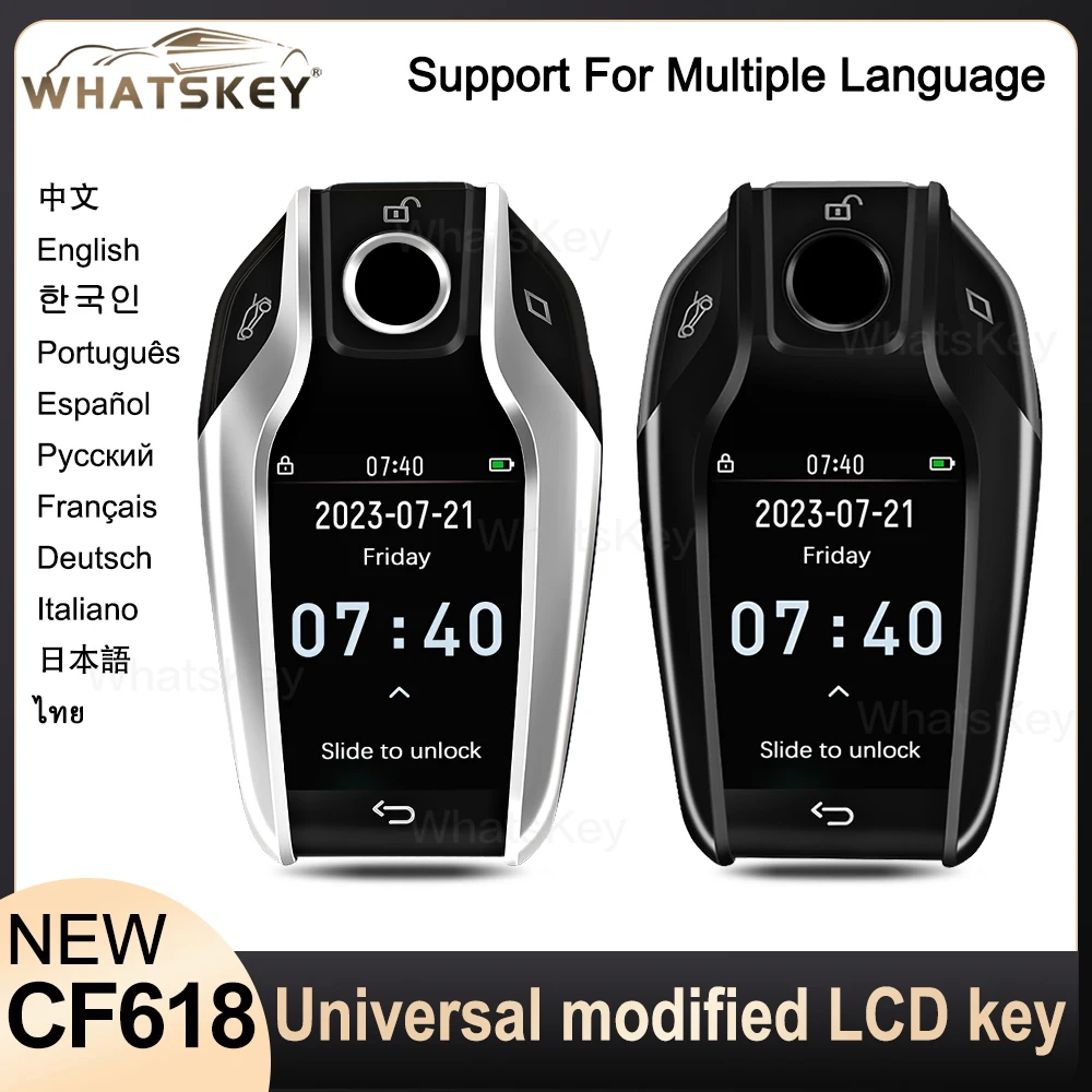 Newest CF618 Smart Remote Car Key LCD Screen display Key Keyless Entry For BMW for Audi For Benz For Ford for Hyundai for Kia