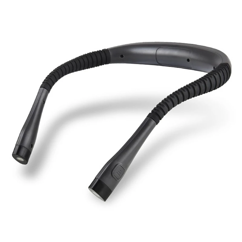 

Neck Reading Light Novelty Flexible Neck Lights Handsfree Book Light Hanling Read Lamp USB Rechargeable Book Lighting