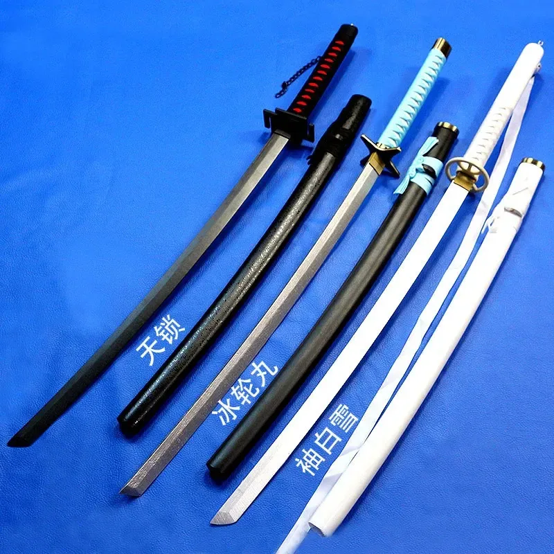 104cm Cosplay Anime Bleach weapon Rukia Kurosaki IchigoKu wooden Sword Japan samurai sword Costume Fancy Dress party stage show