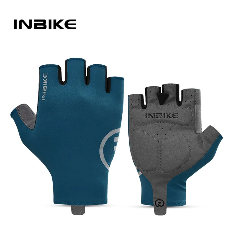 INBIKE Fahrradhandschuhe Halbfinger Sommer Unisex Stoßdämpfend Atmungsaktiv Outdoor Sport Straße Mountainbike Zubehör