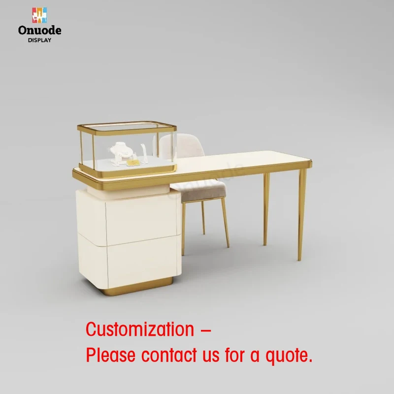 

custom.Custom Jewelry Display High-End Jewelry Display Cabinet & Wooden Rack Showcase Furniture with Shelves