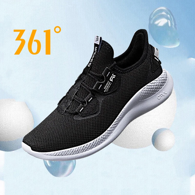 361 Degrees NFO One Pedal Men Running Sports Shoes Breathable Technology Mesh Cushioning Lightweight Rebound Sneakers 672112246