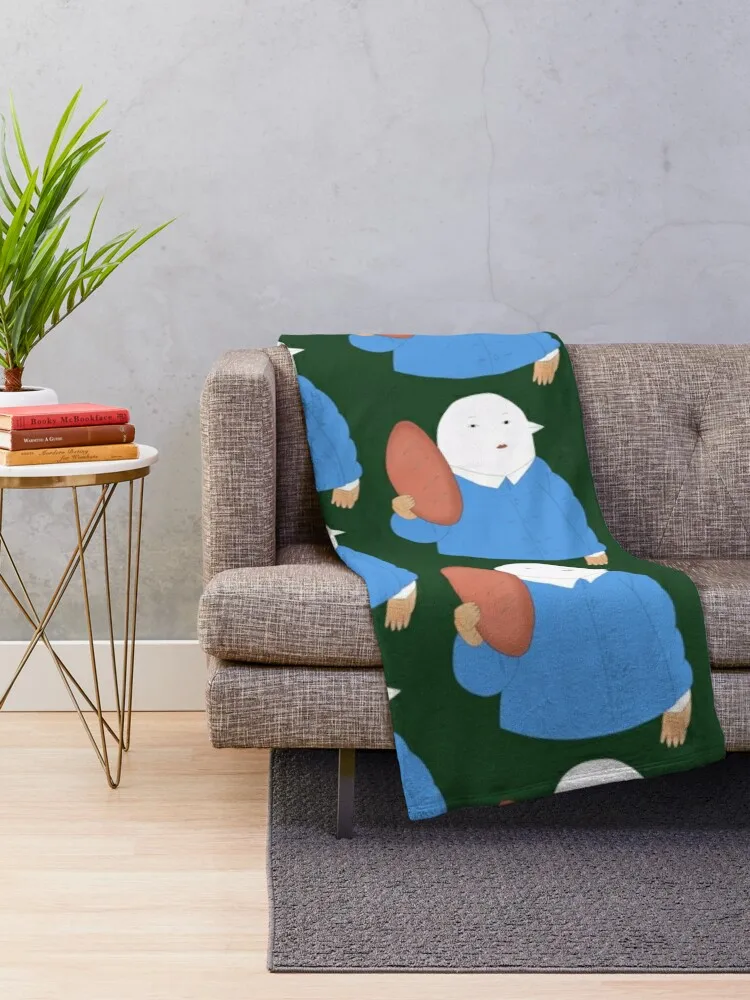 HQ Life lessons with Uramichi Oniisan anime - funny Kotori kun Throw Blanket Shaggy Bed Blankets