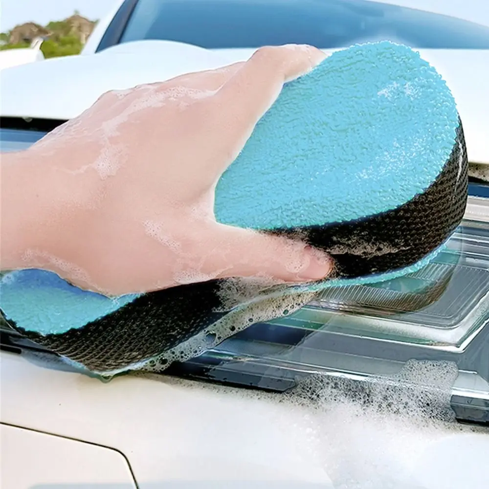 1PCS High Water Absorption Car Washing Sponge Large Multifunction Car Detailing Double-sided High-Density Cleaning Sponge