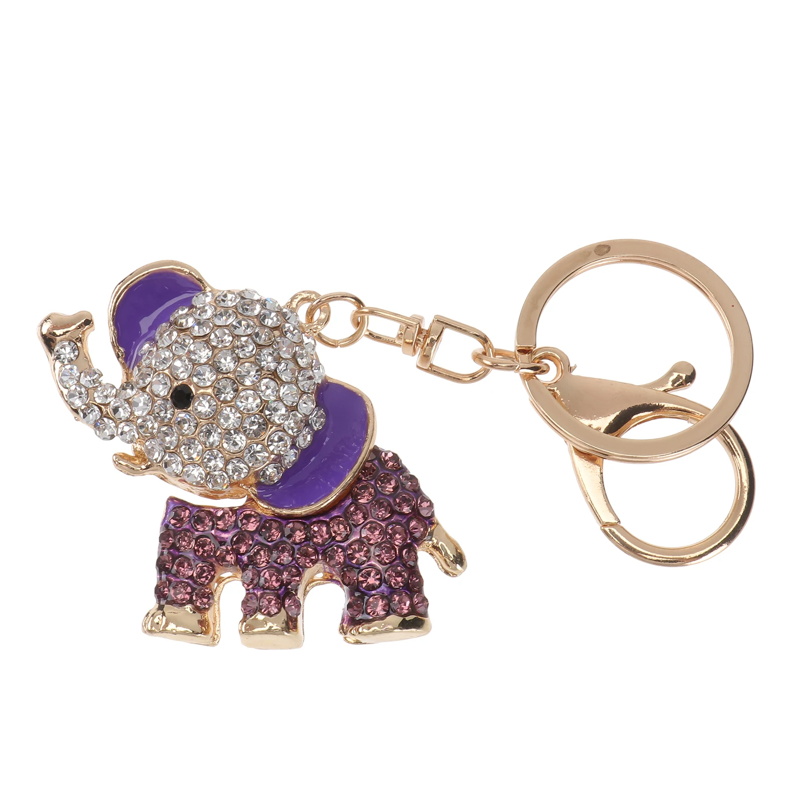 

Elephant keyring Elephant key ring Elephant keychain Rhinestone elephant keychain Rhinestone elephant key ring