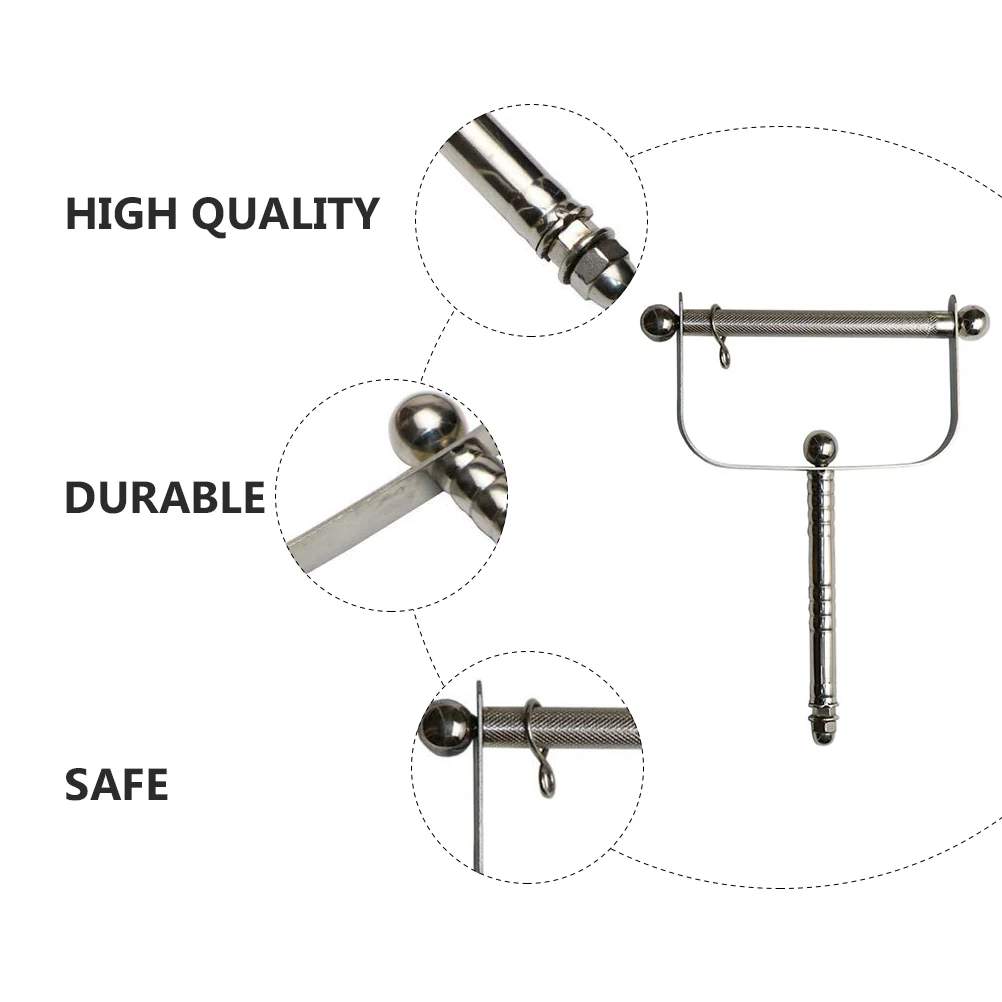 Parrot St Stainless Parrot St Steel H held Rack Portable Perch Cage Stainless Rack Nest Training Durable Fun Play
