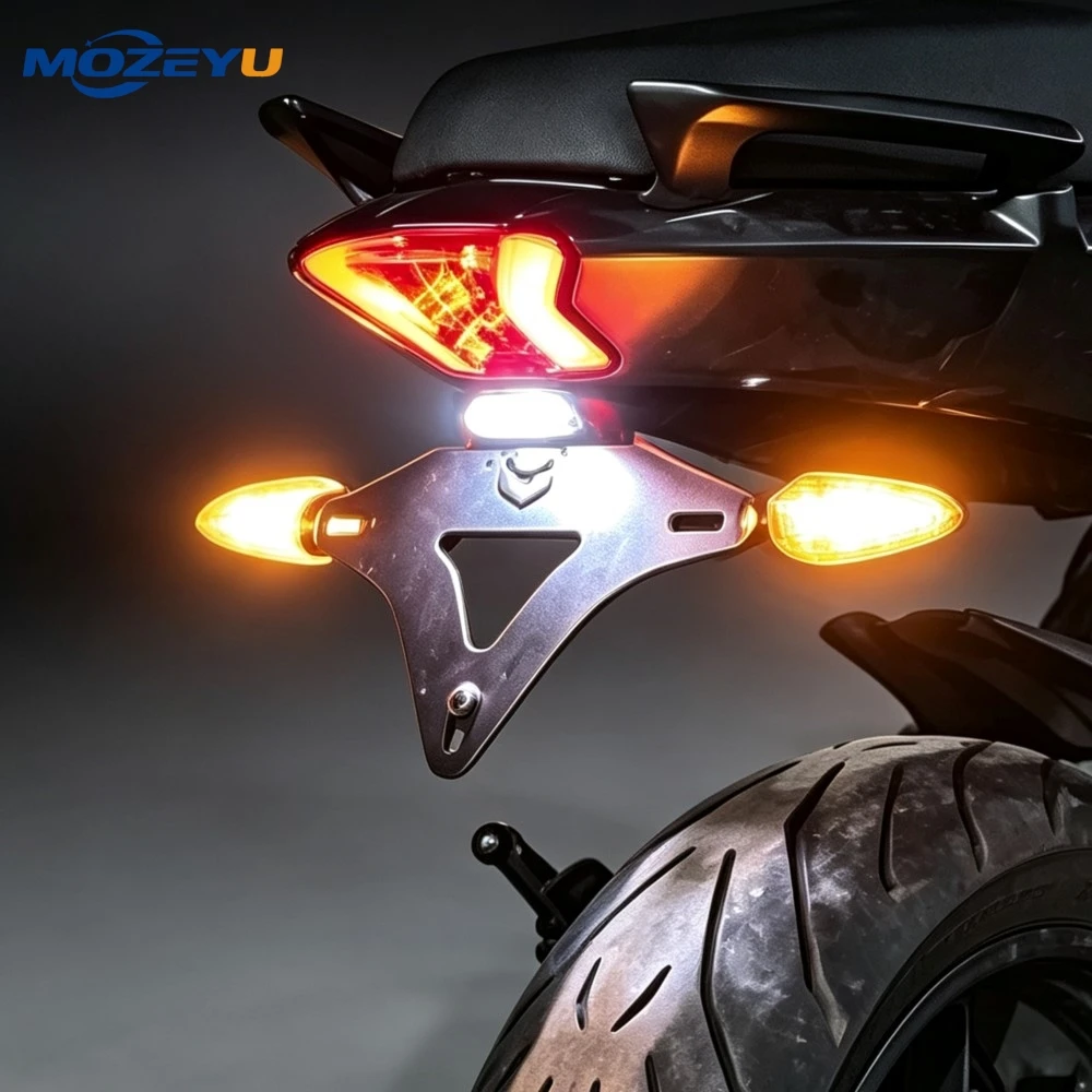 Motorcycle License Plate Holder License Bracket Tail Tidy Fender Eliminator FOR BENELLI BN302 TNT300 BN 302 2015 2016 2017 2018
