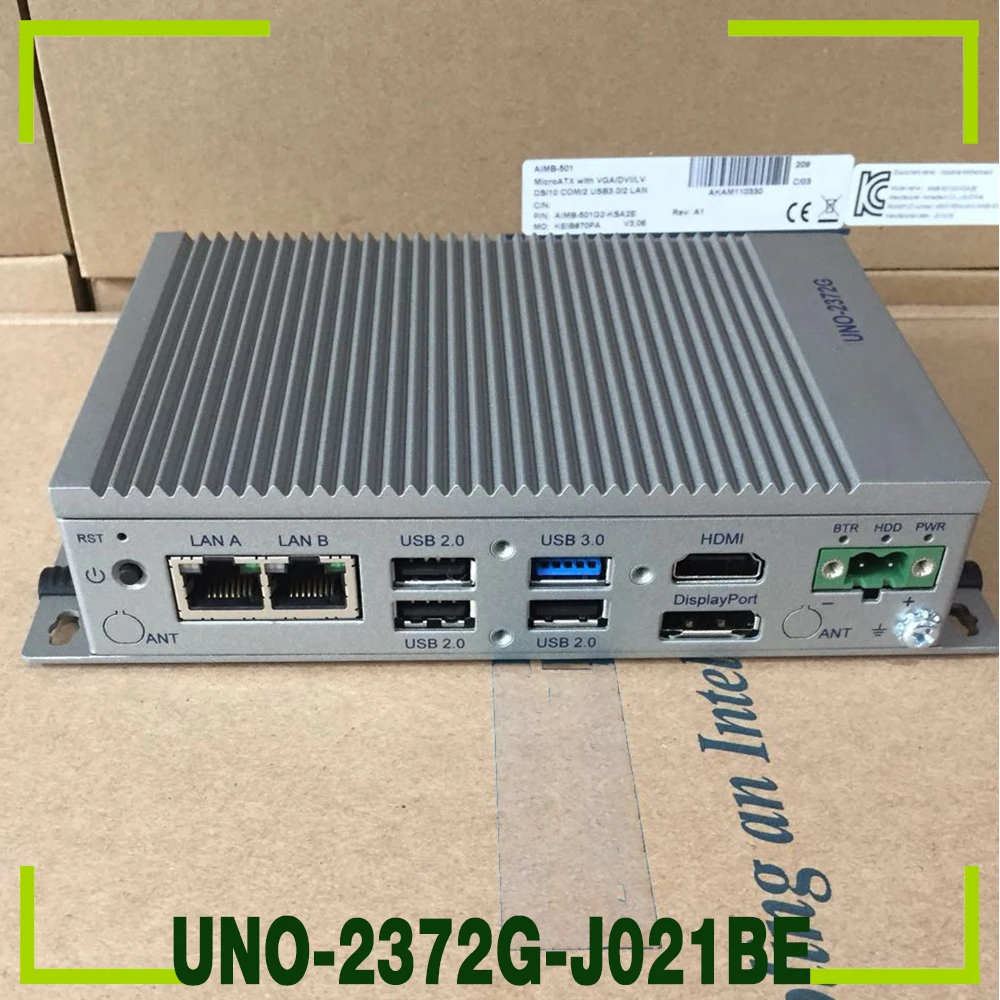 

UNO-2372G Промышленный компьютер (4G/без жесткого диска) Размеры: 150 x 105 x 35 мм UNO-2372G-J021BE