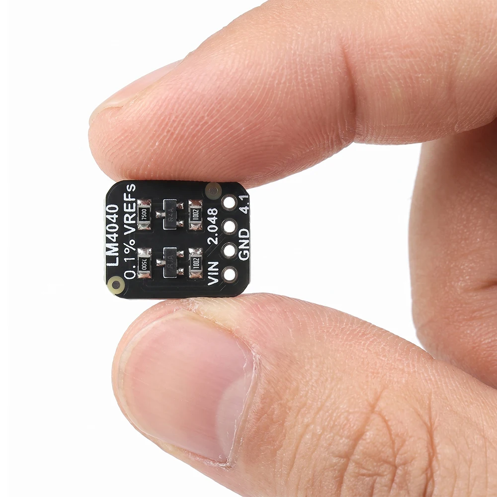 LM4040 Voltage Reference Source Board 2.048V 4.096V High-Precision Voltage Reference Module 0.1% Accuracy for Microcontroller
