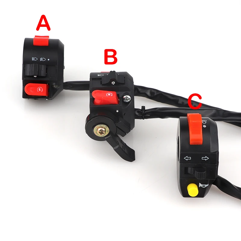 AliExpress NONE 3/4/5-Function Kill Light Hi-Lo Beam Electric Start Switch for 50cc 70cc 90cc 110cc 125cc 150cc ATV Quad Pit Bike Buggy Go Kart